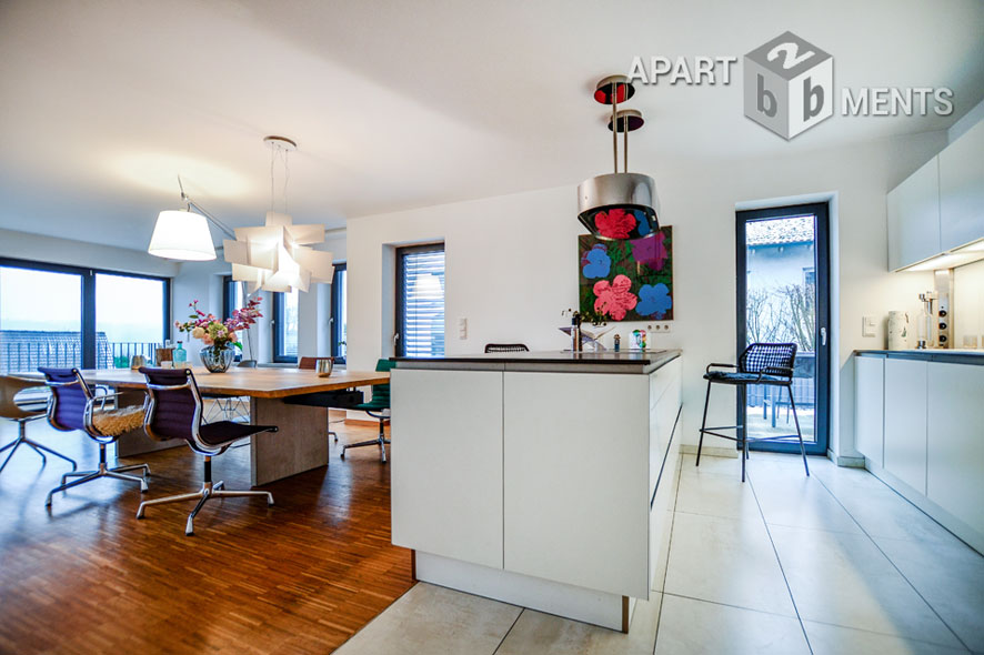 Möbliertes Haus mit Blick zu Rhein und Siebengebirge in Remagen-Oberwinter