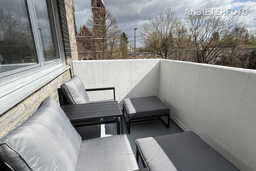 Möblierte Wohnung mit Balkon nah Rheinpark in Wesseling