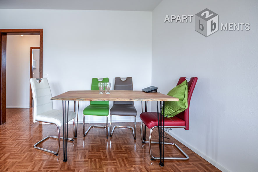 Hochwertig möblierte Wohnung mit Balkon in Bonn-Duisdorf