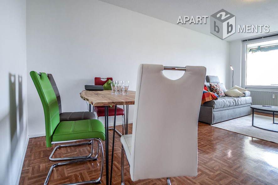 Hochwertig möblierte Wohnung mit Balkon in Bonn-Duisdorf